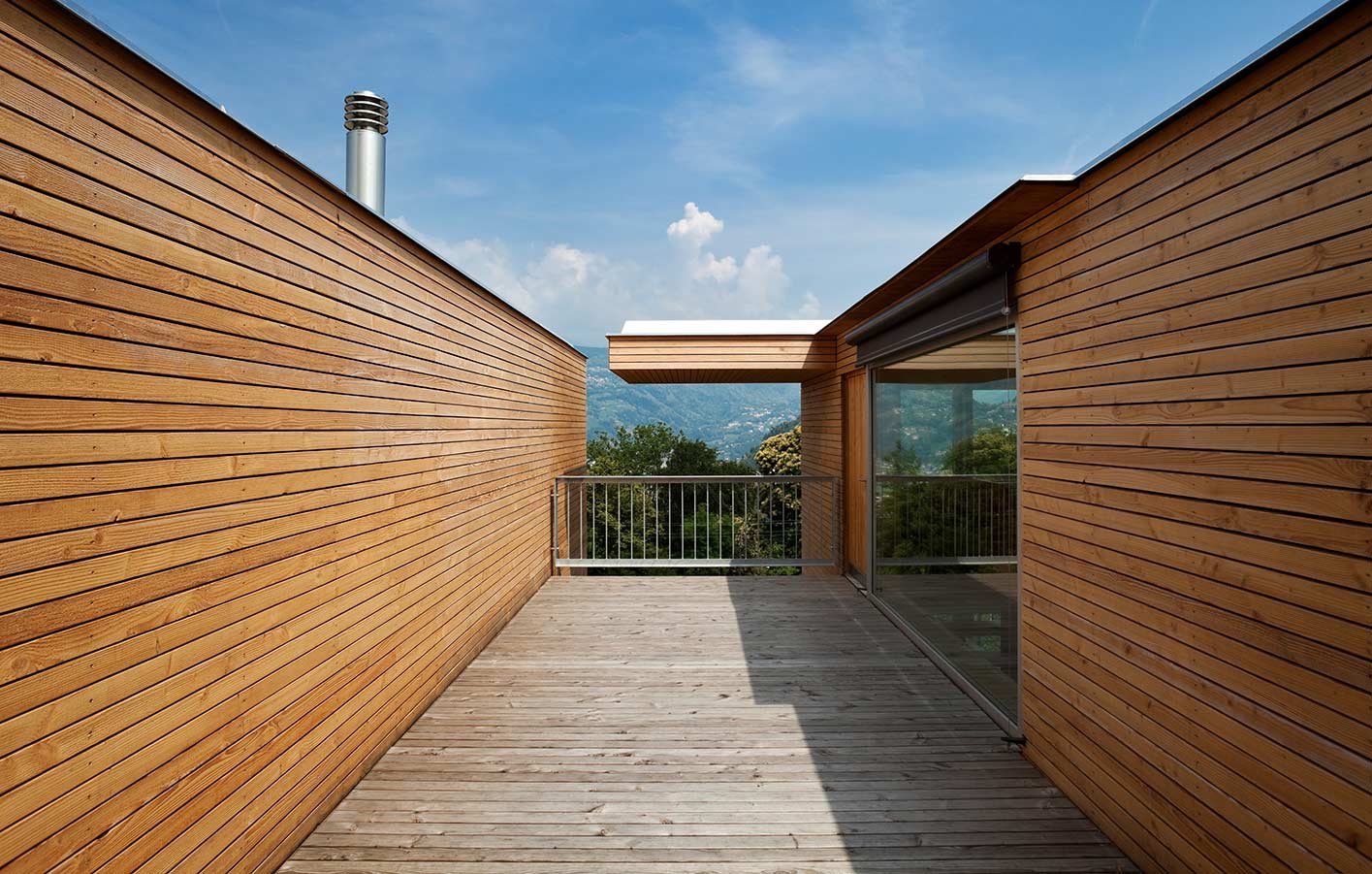 Holzfassade - Schützen Sie Ihre Fassade vor Schimmel Schöne Holzfassade - Weitblick